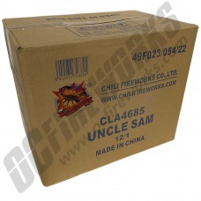 Wholesale Fireworks Uncle Sam Case 12/1 (Wholesale Fireworks)